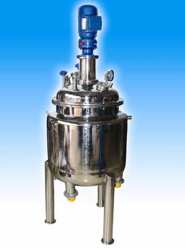 CE Electric Heating Stainless Steel Reactor / chemical reactor India