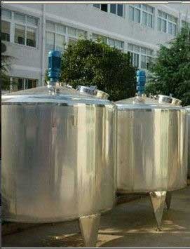 Vacuum Stainless Steel Mixing Tank with agitator, mixing vessels From India