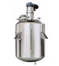 Plain Tank with welded top disc with top drives agitator