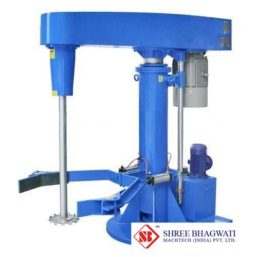 Hydraulic Lifting High Speed Disperser custom made for fine chemicals From India