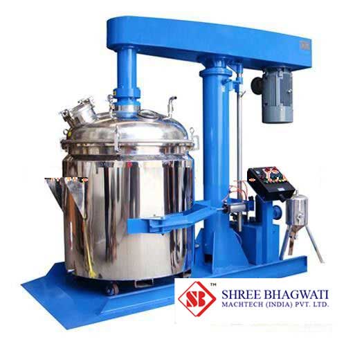 Industrial Mixing High Speed Dispersion Machine With hydraulic lifting From India