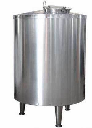 SUS304 Mo2Ti Storage Stainless Steel Mixing Tank 1000L - 100000L From India